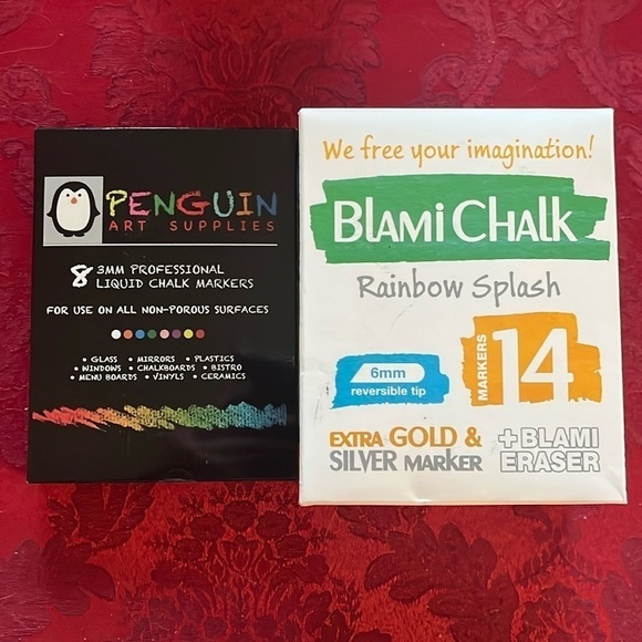 Brand New Set of Liquid Chalk Markers Bright Concentrated Arts Crafts Classroom - Picture 16 of 16